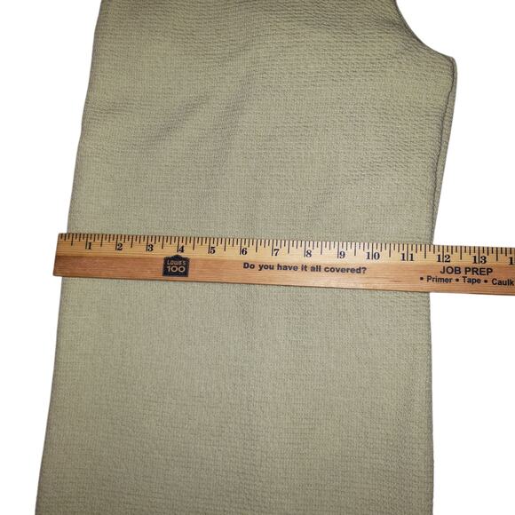 Gilli Knit Pants L – Sage Green Wide Leg, Built‑In Shorts, Relaxed Fit - Picture 7 of 10